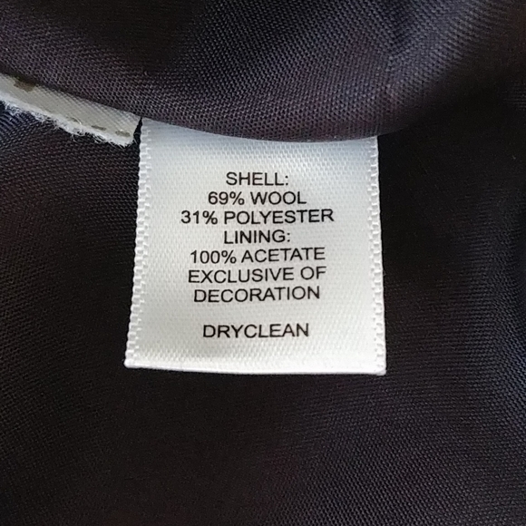 LOFT Brown Wool Pencil Skirt - Picture 7 of 7